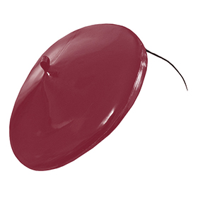 Atsuko Kudo Latex Beret in Supatex Plum
