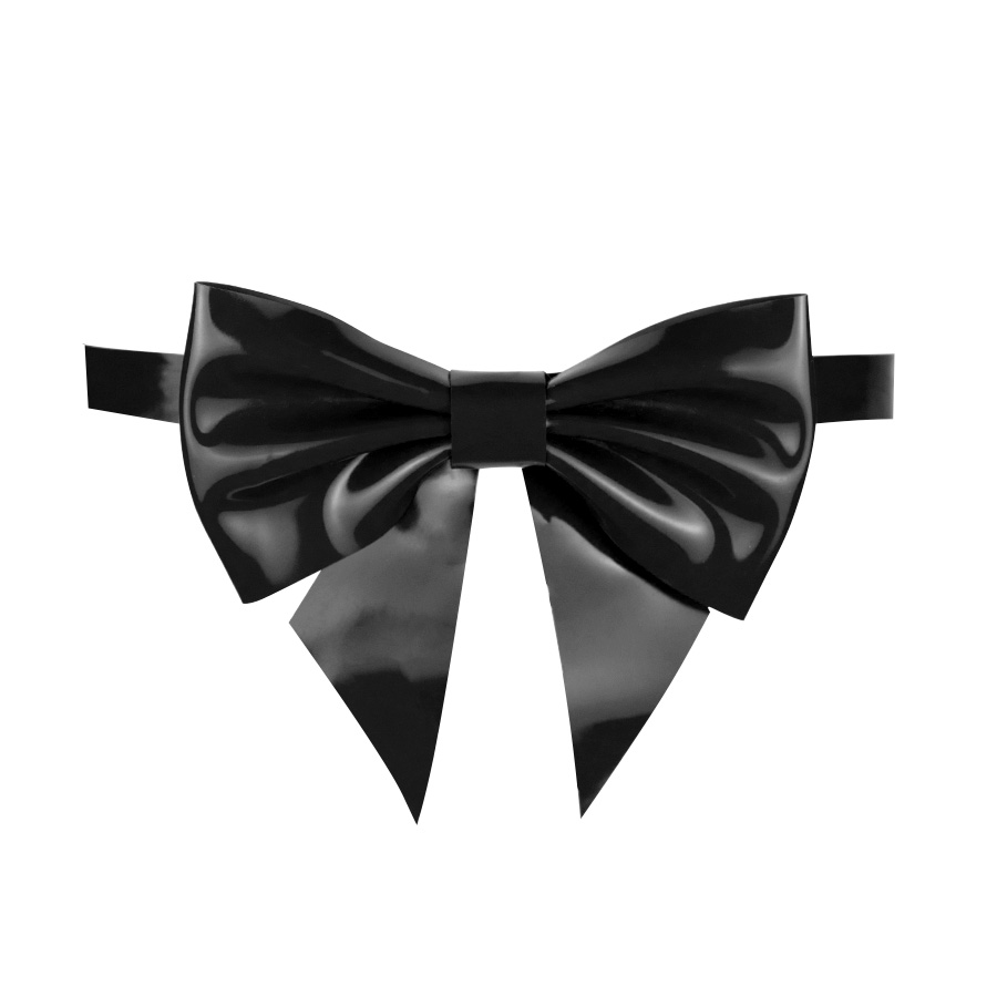 Atsuko Kudo Latex Bow Garter