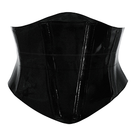 Atsuko Kudo Latex Charli Waspie in Black