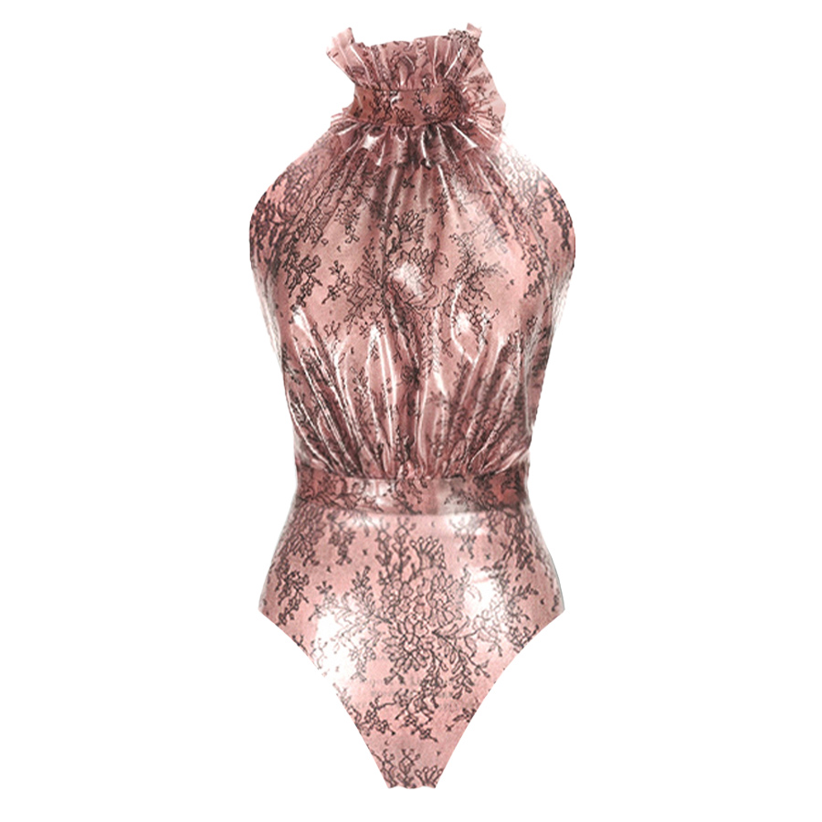 Atsuko Kudo Latex  in Supatex Semi-Transparent Pink Lace