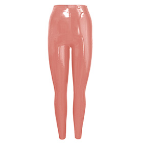 Atsuko Kudo Latex Leggings in Supatex Light Brown