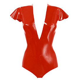 Atsuko Kudo Latex Linde Body in supatex red