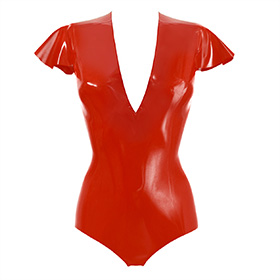 Atsuko Kudo Latex Linde Body in supatex red