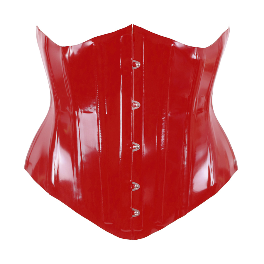 Atsuko Kudo Latex  in Red