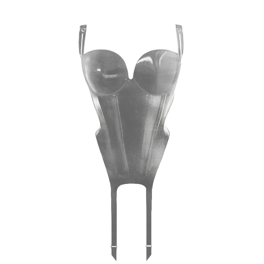 Atsuko Kudo Latex Munroe Cup Bustier Corset