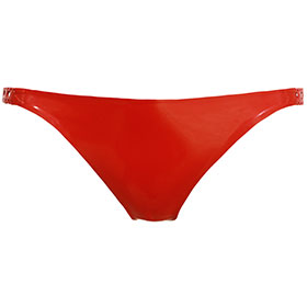 Atsuko Kudo Latex New York Knickers in Supatex Red