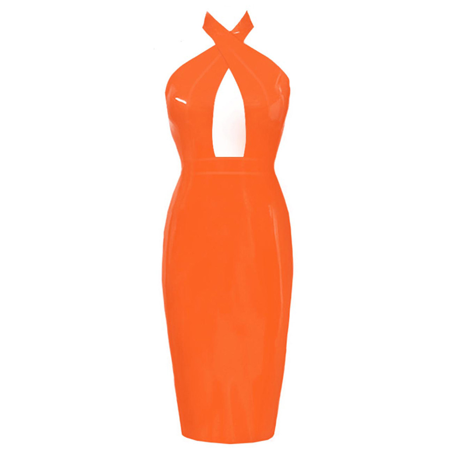 Atsuko Kudo Latex  in supatex orange