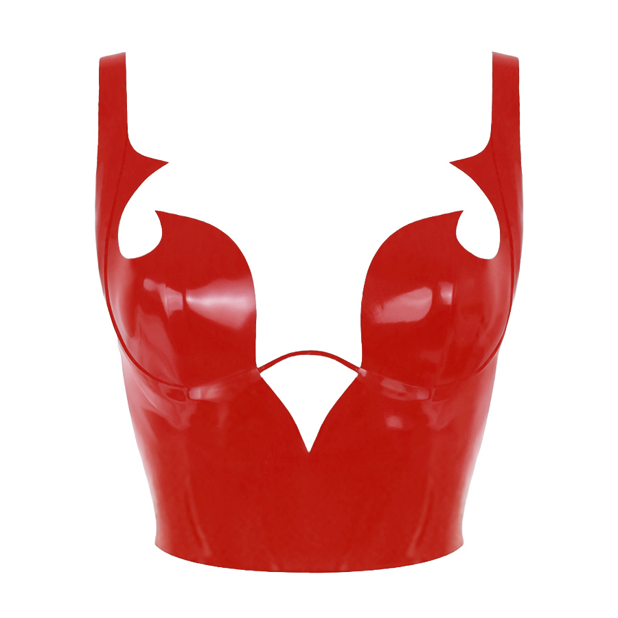Atsuko Kudo  Latex-Paris Burning  W Top in Red