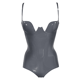 Atsuko Kudo Latex Paris Cup Body in Supatex PearlsheenPewter