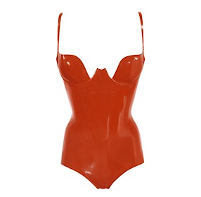 Atsuko Kudo Latex Paris Cup Body in Supatex Red