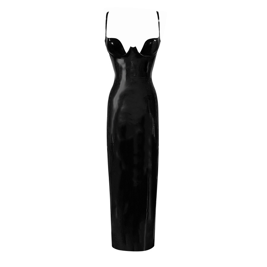 Atsuko Kudo Latex Paris Cup Column Dress