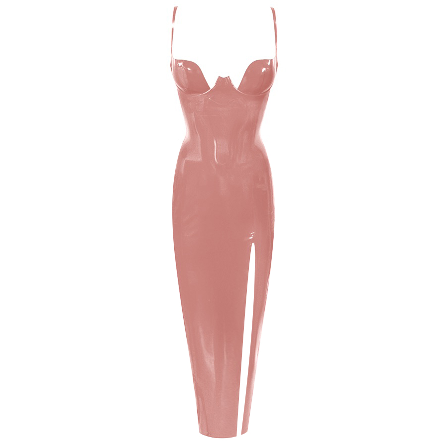 Atsuko Kudo Latex パリスカップ イブニングドレス in 