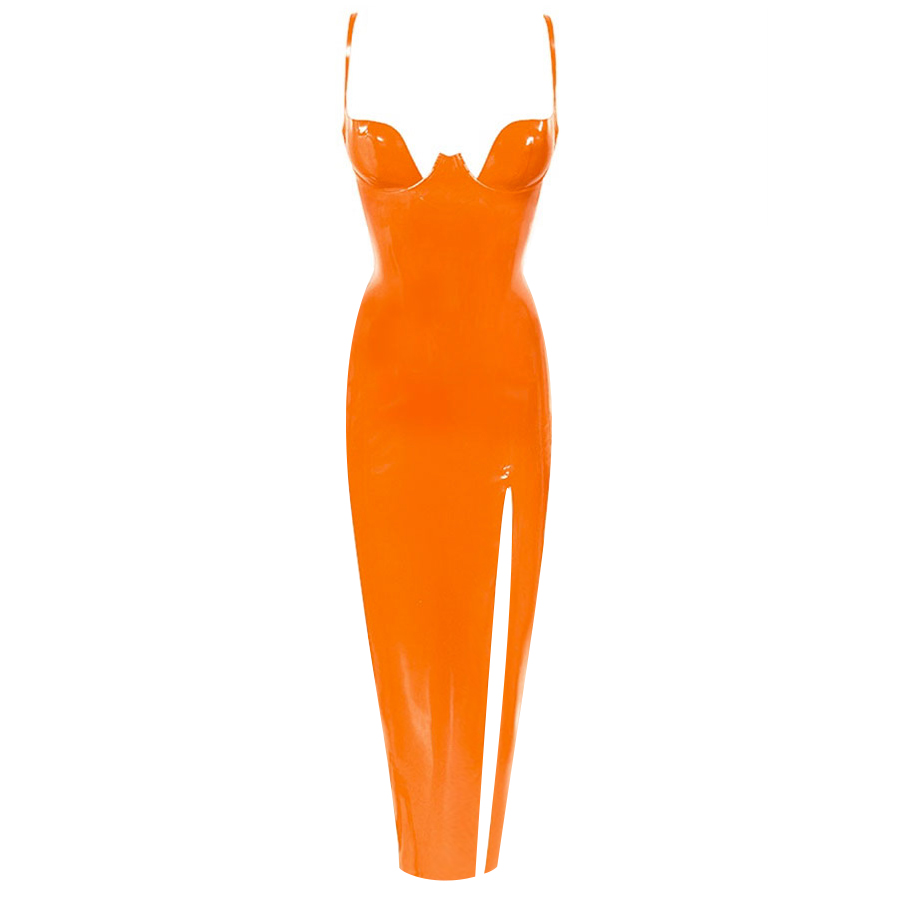 Atsuko Kudo Latex パリスカップ イブニングドレス in 