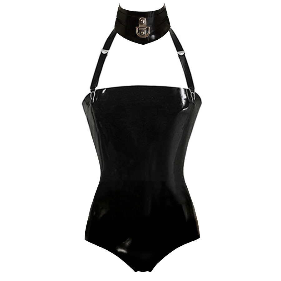 Atsuko Kudo Latex Restricted Strapless Bodysuit