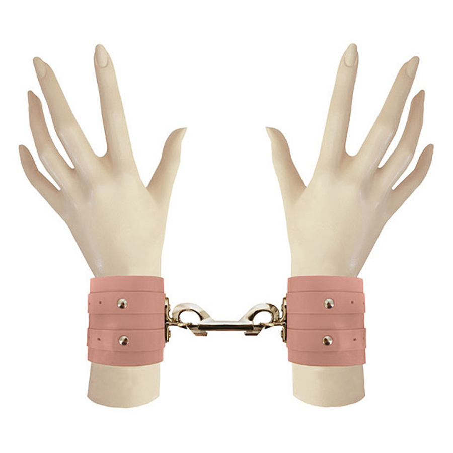 Atsuko Kudo Latex Restricted Wrist Cuffs
