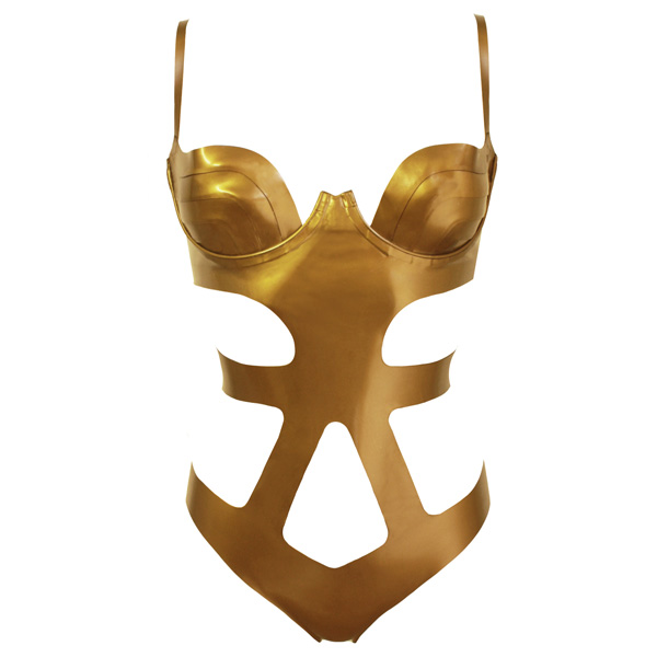 Atsuko Kudo Latex  in Antique Gold